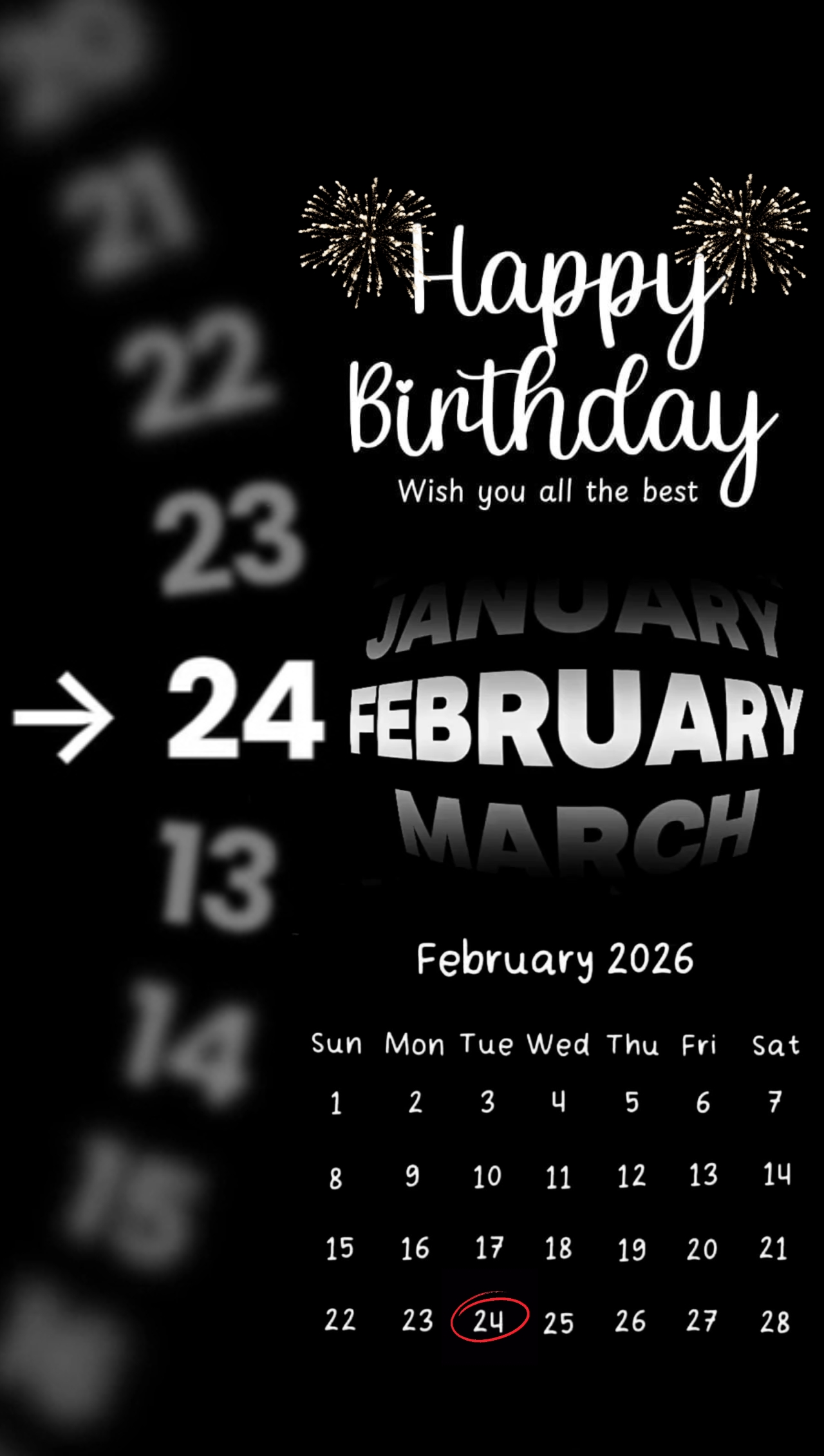 24 DE FEBRERO CUMPLEAÑOS