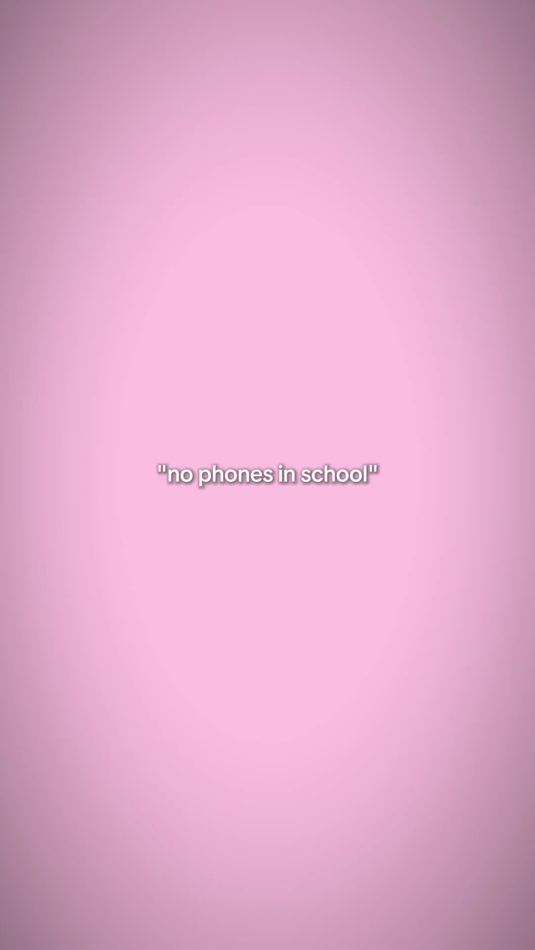 pas de téléphone à l'école 