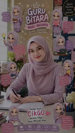 Cute Sticker Teacher