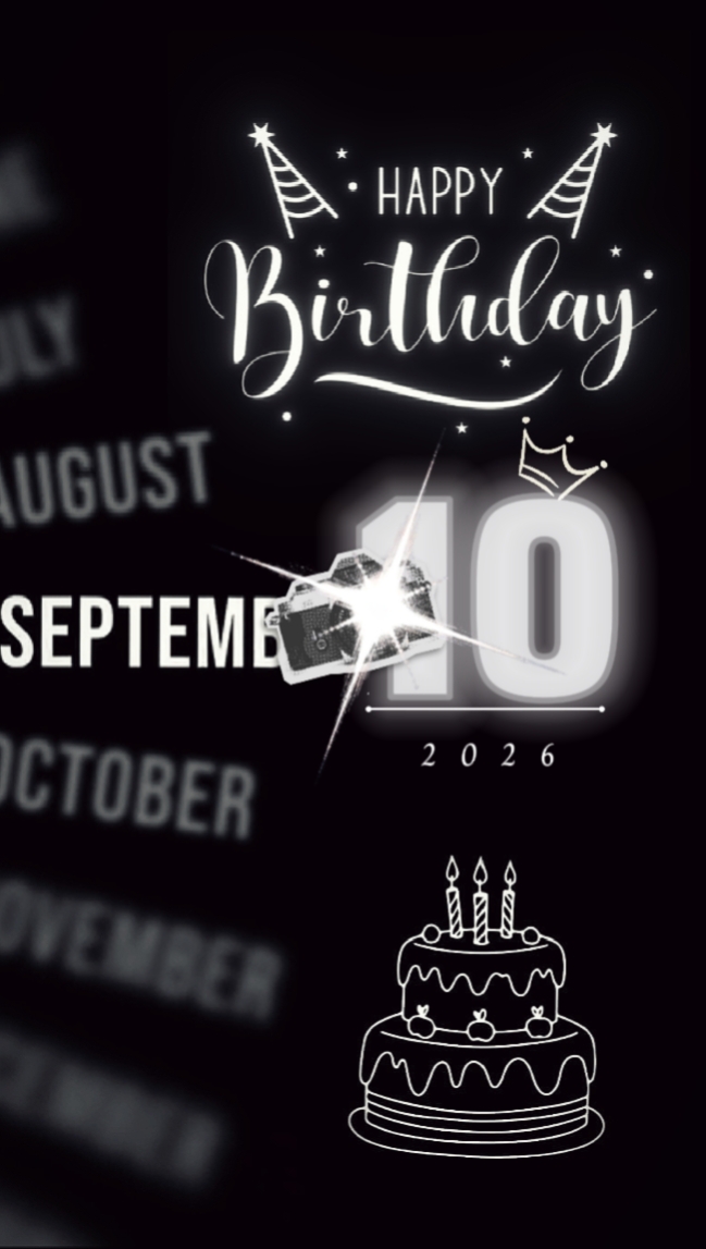 BDAY 10 SEPTEMBER