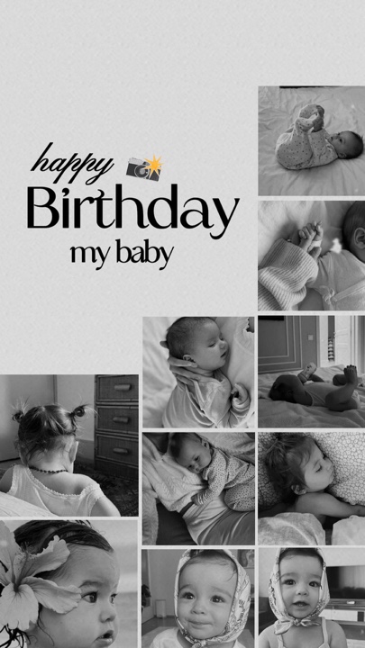 Birthday baby