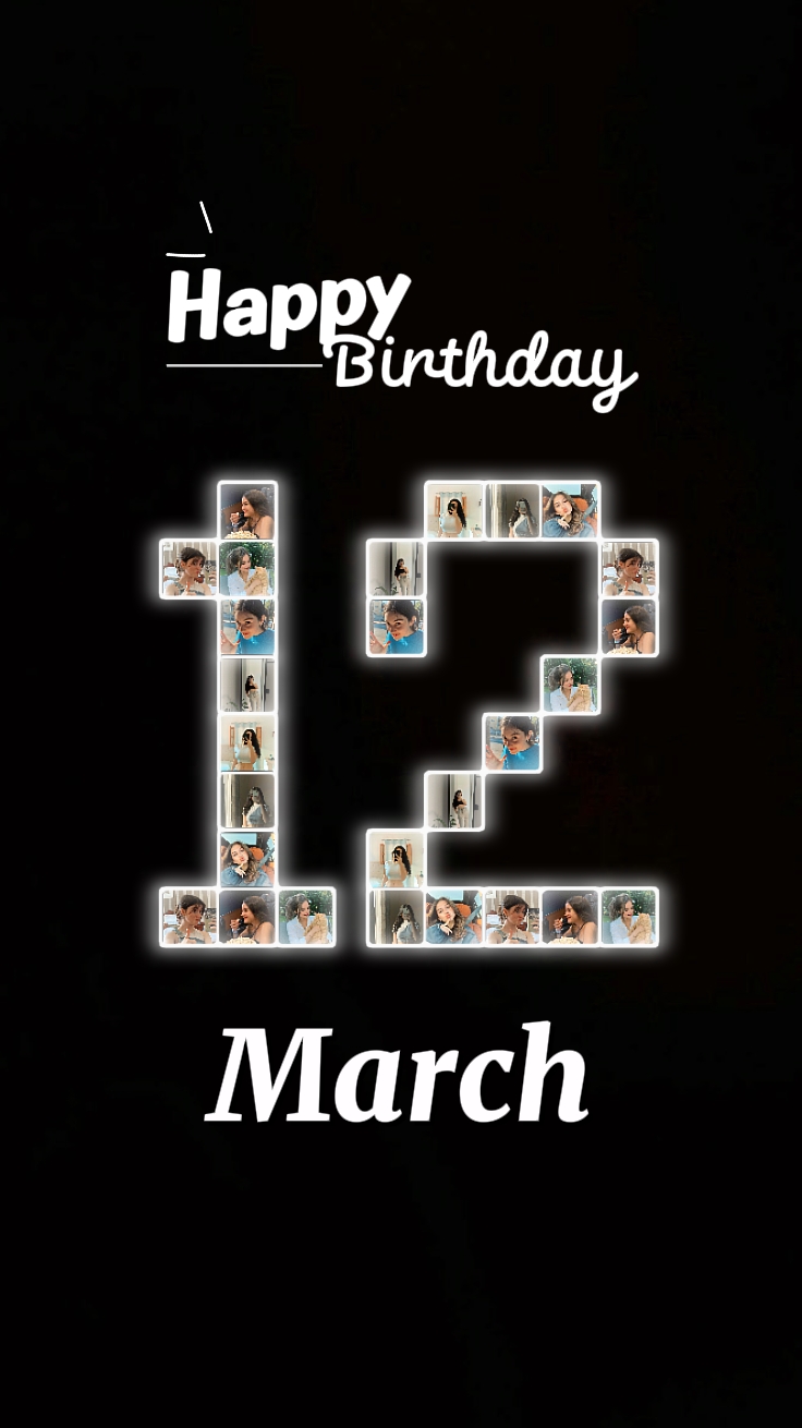 Anniversaire 12 mars