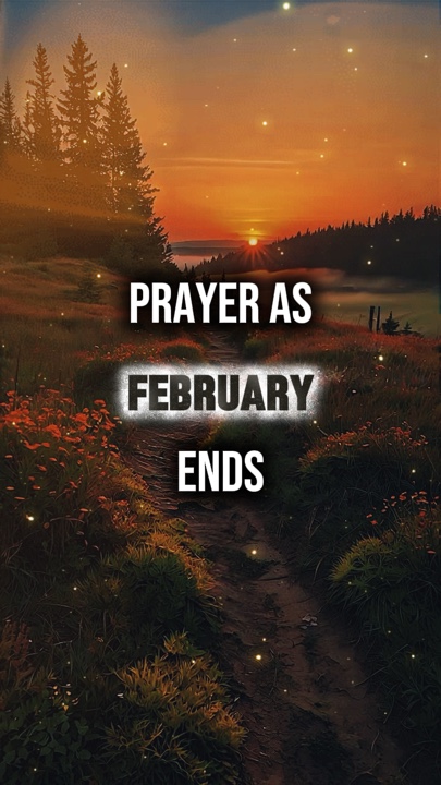 Febrero termina la oración