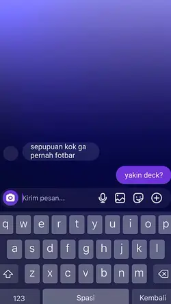 kok ga pernah fotbar