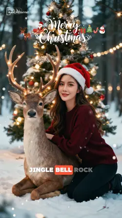 AI คริสต์มาส หญิง