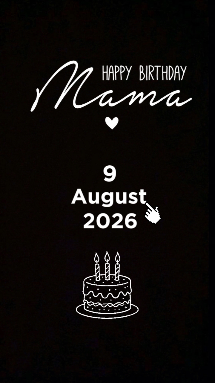 HBD 9 August 