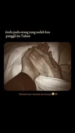 Selamat hari ibu🥹