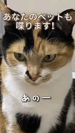 可愛いペット喋らせてみてください