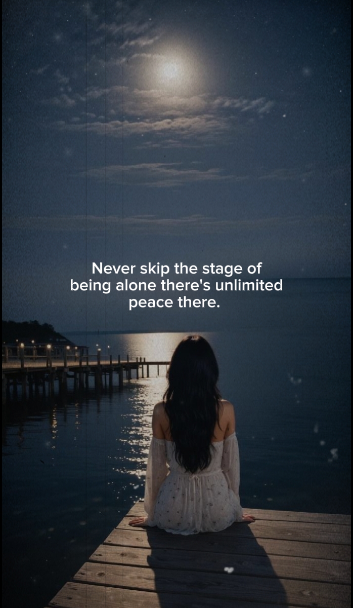 being alone stage