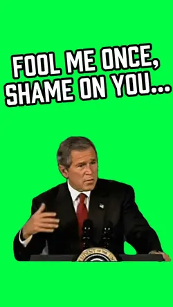FOOL ME ONCE BUSH