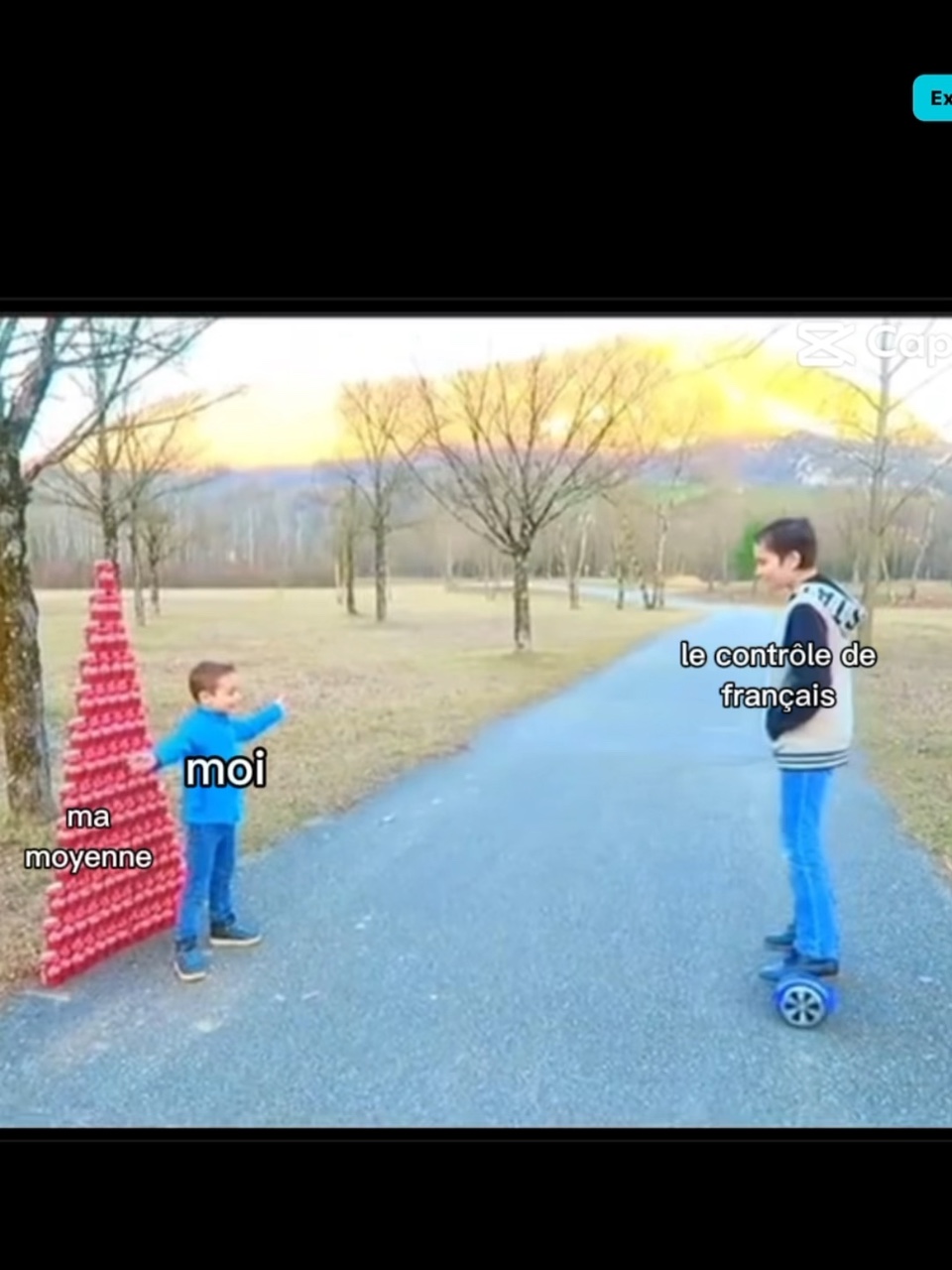 Je voulais math