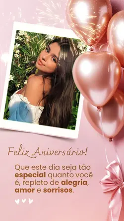 cartão de aniversári