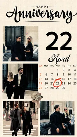 Anniversary 22 APRIL