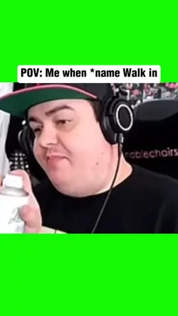 When name walk in