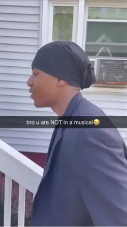ur NOT in a musical