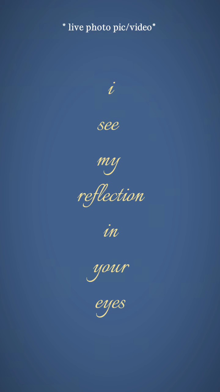 REFLECTION IN UR EYE