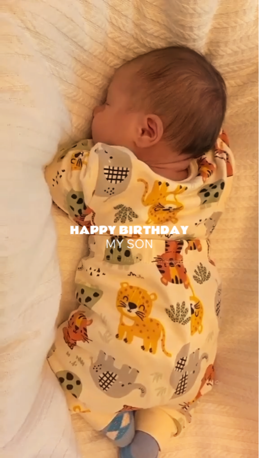 Feliz aniversário meu filho