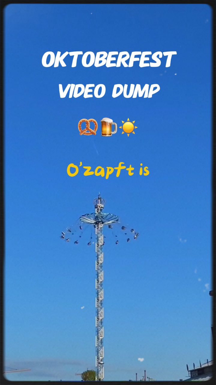 O 'zapft ist