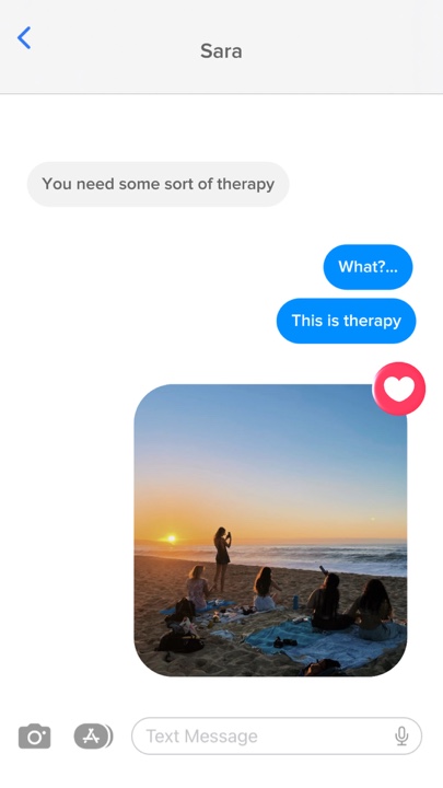 iMessage-Übergang