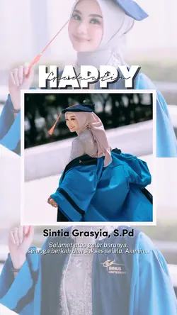 Happy graduation