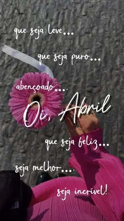 Abril Bem-vindo 