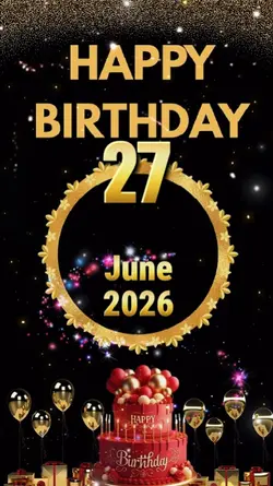 HBD 27 june 2026