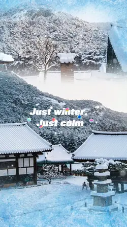 고요가 머무는 겨울