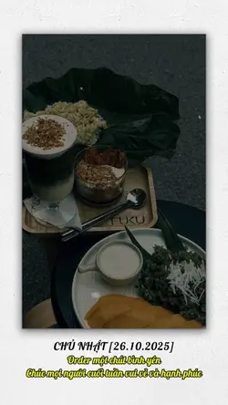 Chủ nhật bình yên