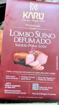 Lombo suíno ao pesto