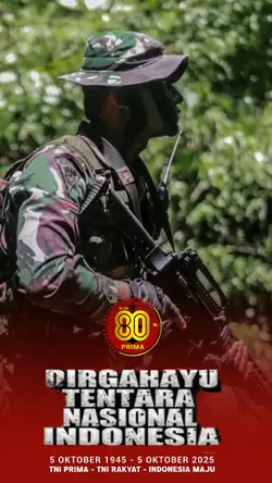 HUT TNI ke 80 