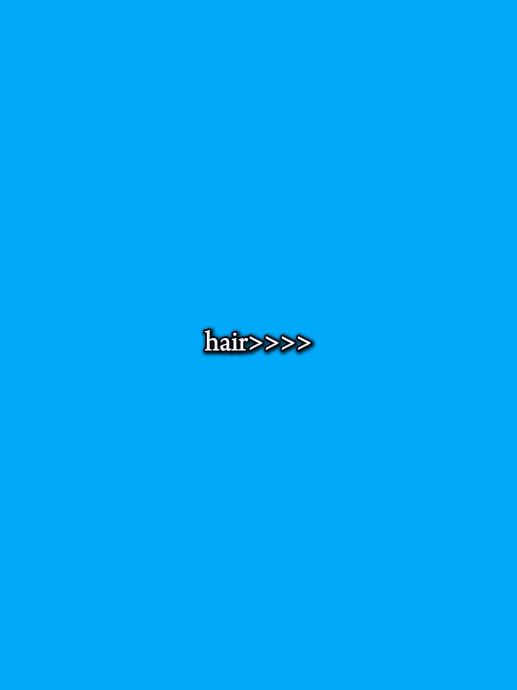 you like my hair