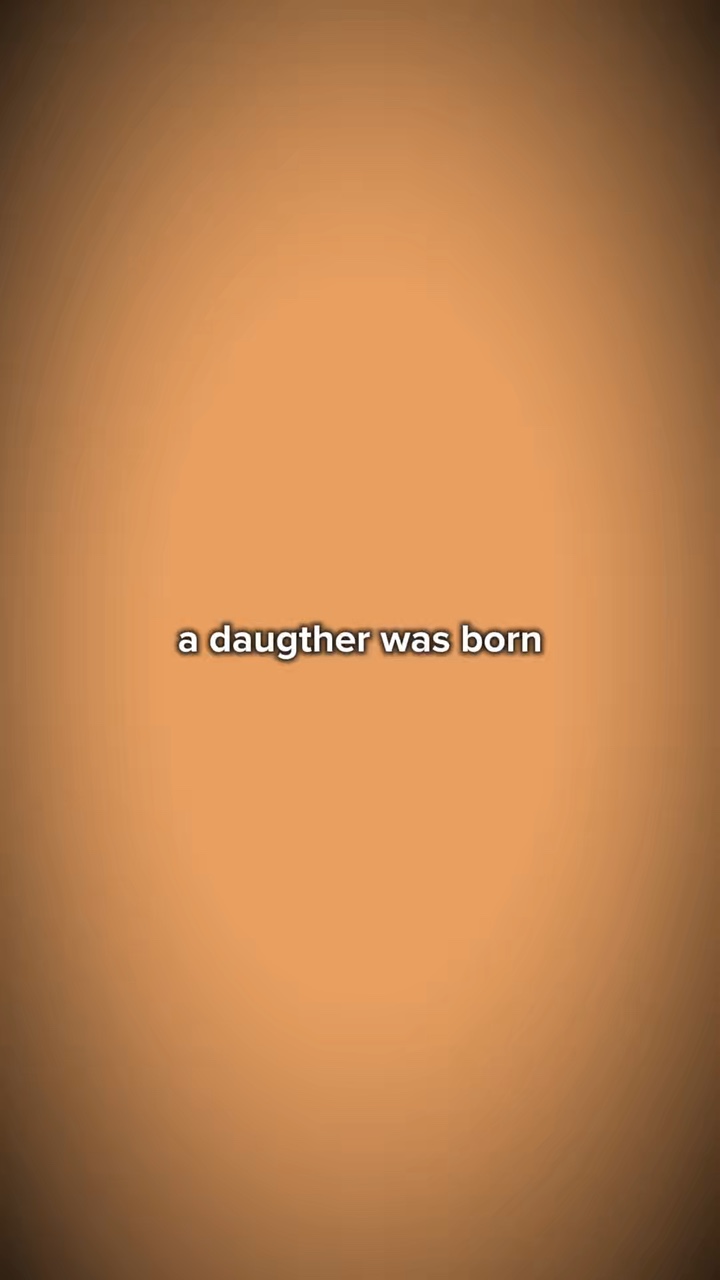a daughter was born