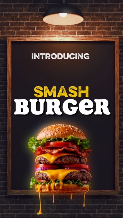 ANUNCIO DE HAMBURGUESAS
