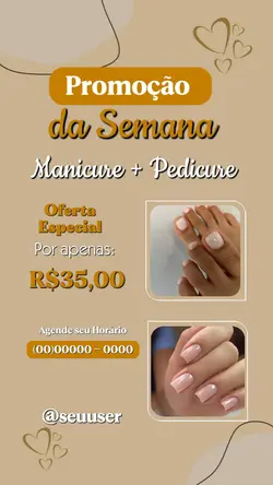 Manicure Promoção 