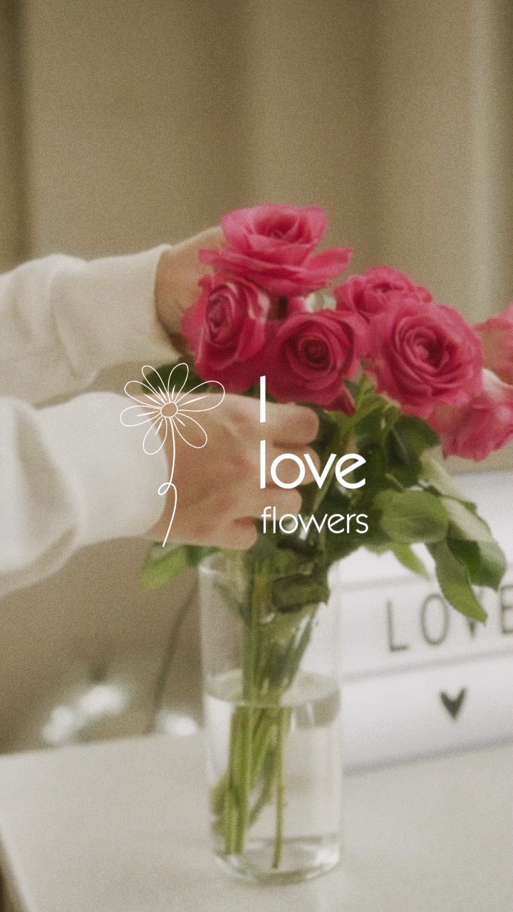 Ich liebe Blumen-Vlog