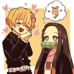Zenitsu et nezuko 