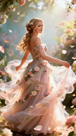 Floral bride