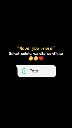 I love you more 
