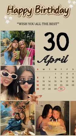 Hbd 30 april 2026