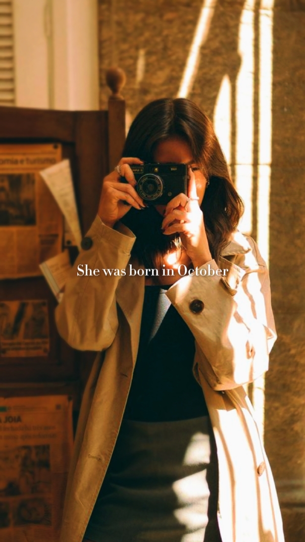 She was born October