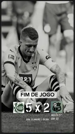 FIM DE JOGO DERROTA