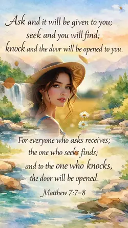 ASK, SEEK, KNOCK
