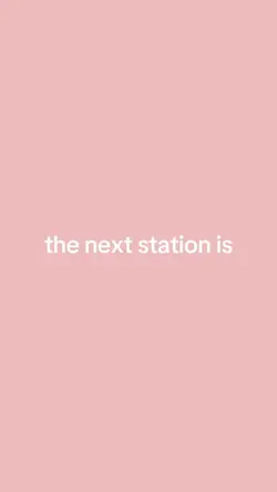 The next station is