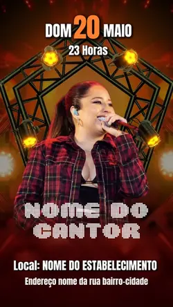 flyer de evento