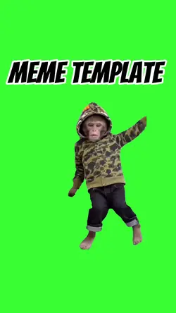 Monkey dancing