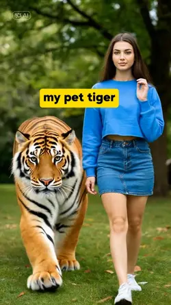 my pet tiger