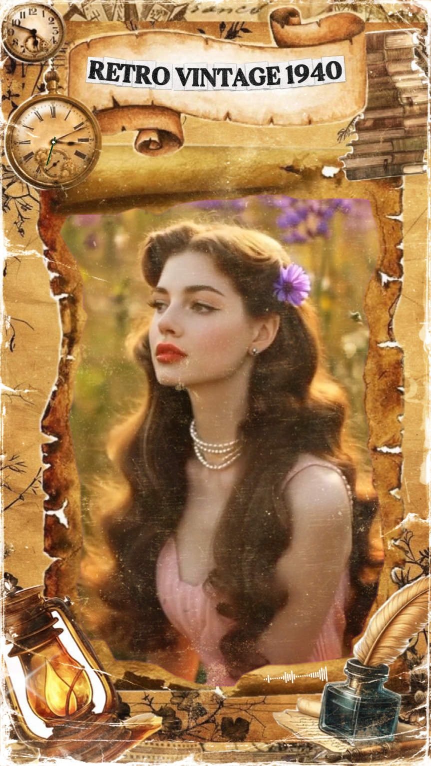 Retro Vintage 1940