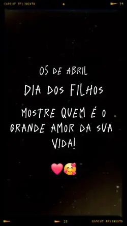 dia dos filhos