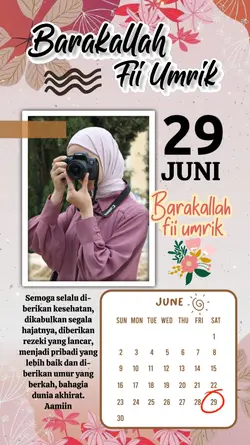 MILAD 29 JUNI 2024