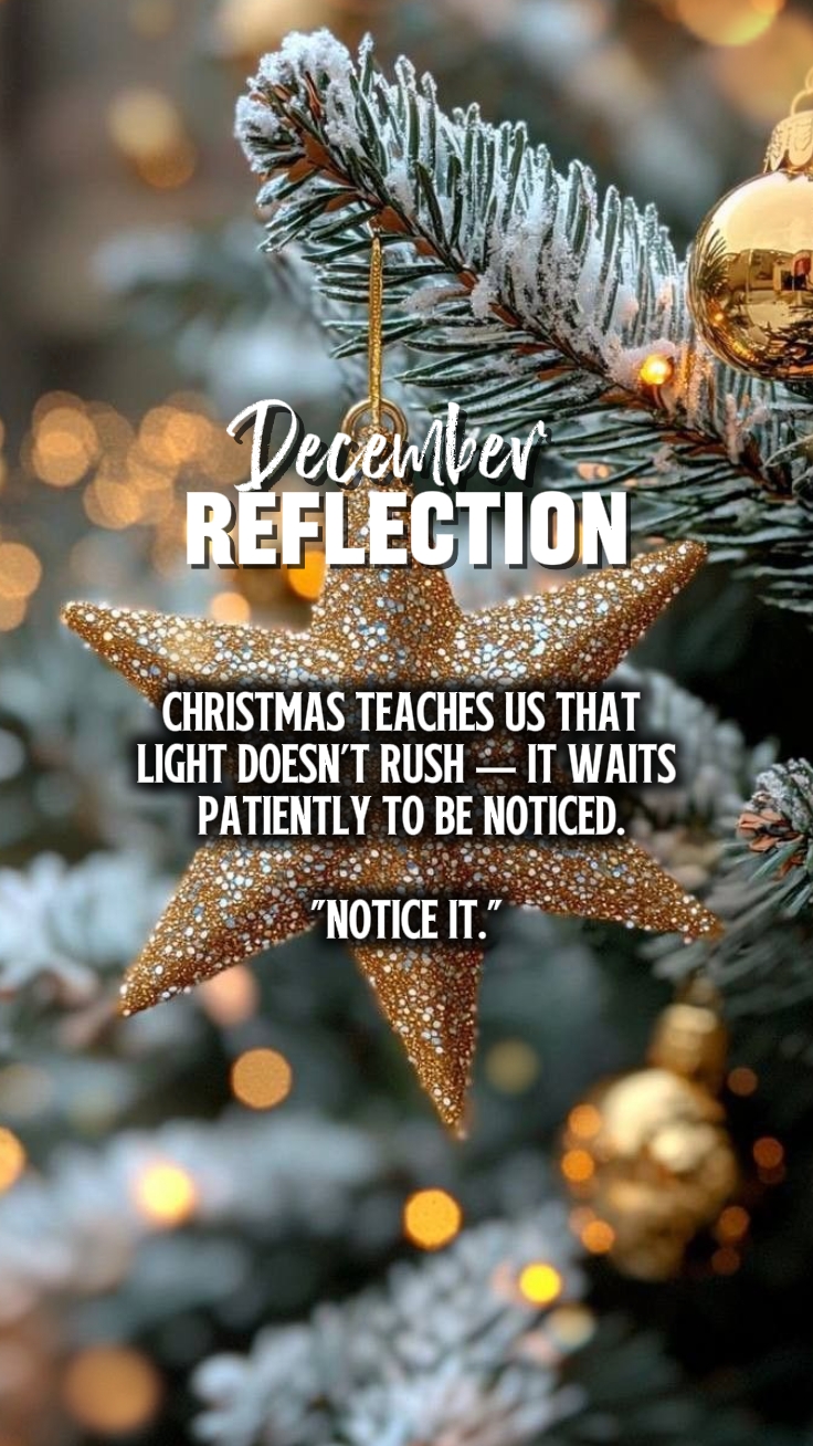 Dezember-Reflexion